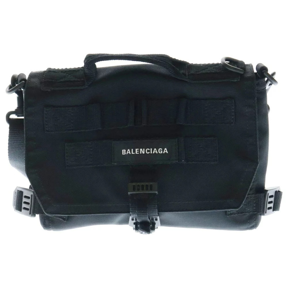 BALENCIAGA ARMY MESSENGER Bag Shoulder Handbag Black
